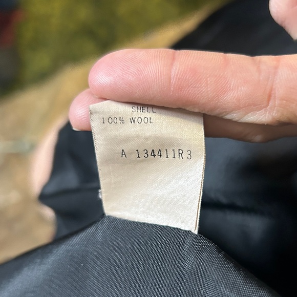 Vintage JH Collectibles Petites Double-Breasted Wool Blazer Black Size 4P - Picture 10 of 13